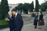 Visita do Primeiro Ministro da Dinamarca Poul Schlüter a Portugal