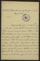 Carta de Aurélio Ferreira a Teófilo Braga