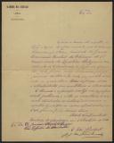 Carta de J. J. da Silva Amado a Teófilo Braga