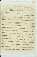 Cópia de carta de Manuel Teixeira Gomes para Brito Camacho