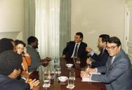 Visita de Jonas Savimbi