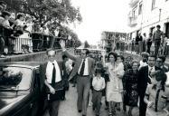 Fotografia da família Eanes no Fundão