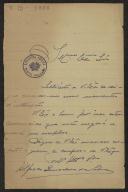 Carta de Alfredo Gonçalves da Silva a Teófilo Braga