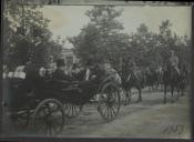 Fotografia de Manuel de Arriaga, em Lisboa, no dia da partida das tropas para as Escolas de Repetição