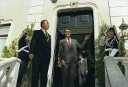 Visita de Jacques Santer a Portugal