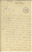 Carta de Joaquim de Vasconcelos para Teófilo Braga