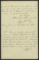 Carta de Mucio Teixeira a Teófilo Braga