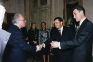 Visita de Carlos Alberto Wahnon de Carvalho Veiga a Portugal