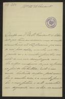 Carta de José Maria Pedroso a Teófilo Braga