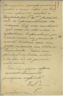Carta de Paulo de S. de Paline (?) 