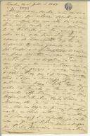 Carta de Teófilo Braga para Maria do Carmo Xavier de Barros Leite
