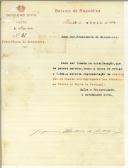 Ofício de Joaquim Martins da Costa Soares para Sidónio Pais