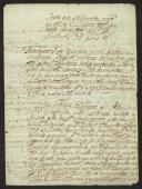 Carta que se remeteu  a Sr Gaspar Religioso do Varatojo, Confessor de D. João V