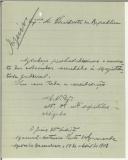 Carta de Manuel António Pinto de Resende para Sidónio Pais