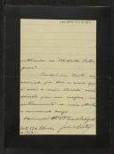 Carta de Júlio Costa para Teófilo Braga
