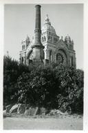 Fotografia do Santuário do Sagrado Coração de Jesus, localizado no alto do Monte Santa Luzia, em Viana do Castelo