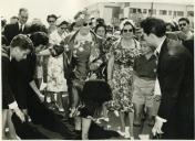 Fotografia de Gertrudes da Costa Ribeiro Tomás, por ocasião dos festejos do Milenário de Aveiro, em Aveiro.