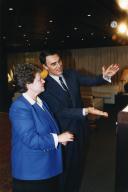 Aníbal Cavaco Silva com a Primeiro-Ministro da Noruega