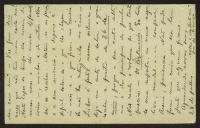 Bilhete-postal de Joaquim de Araújo a Teófilo Braga