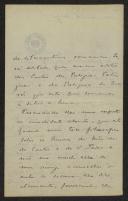 Carta de Joaquim de Araújo para Teófilo Braga