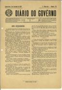 Decreto da Junta Revolucionária destituindo Bernardino Machado do cargo de Presidente da República