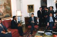 Visita de Afonso Dhlakama a Portugal