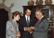 Visita do Presidente da Venezuela Jaime Lusinchi a Portugal