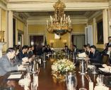 Visita Oficial a España del Excelentismo señor Doctor Anibal Cavaco Silva Primer Ministro de la Republica Portugal