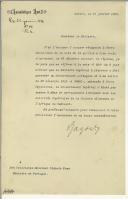 Ofício de Von Jagow para Sidónio Pais