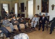 Almoço com embaixadores africanos