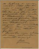 Carta de José Libânio Teixeira Gomes para Manuel Teixeira Gomes