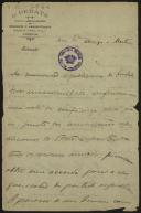 Carta de João de Meneses para Teófilo Braga