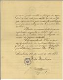 Carta de José Benevides e Higino de Sousa para Teófilo Braga 