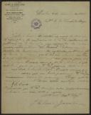 Carta de Joaquim Cardejo de Sousa Gonçalves, da Academia de Estudos Livres, a Teófilo Braga