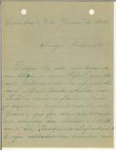 Carta de José Diogo Pires para António Bessa Pais