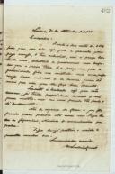 Cópia de carta de Manuel Teixeira Gomes