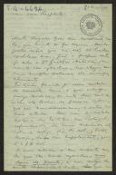 Carta de Joaquim de Araújo para Teófilo Braga