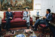 Visita de Michel Rocard a Portugal