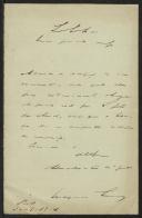 Carta de L. S. para Teófilo Braga