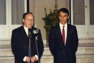 Visita do Primeiro-ministro da Bélgica Wilfried Martens