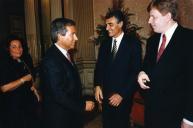 Visita de Esko Aho a Portugal