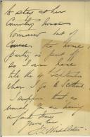 Carta de R. Middleton para Manuel Teixeira Gomes