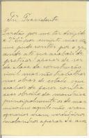 Carta de António Nogueira para Sidónio Pais