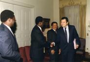 Visita dos membros das delegações do Governo angolano e da UNITA para a paz em Angola
