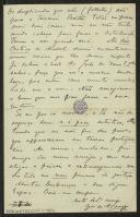 Carta de Joaquim de Araújo a Teófilo Braga