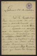 Carta de um Comerciante a Teófilo Braga