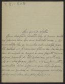 Carta de Júlia Sarmento a Teófilo Braga