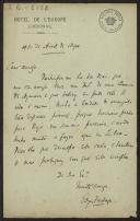 Carta de Edgar Prestage a Teófilo Braga