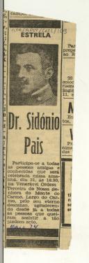 Dr. Sidónio Pais