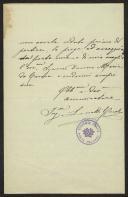 Carta de I. Lualdi Ercole a Teófilo Braga
